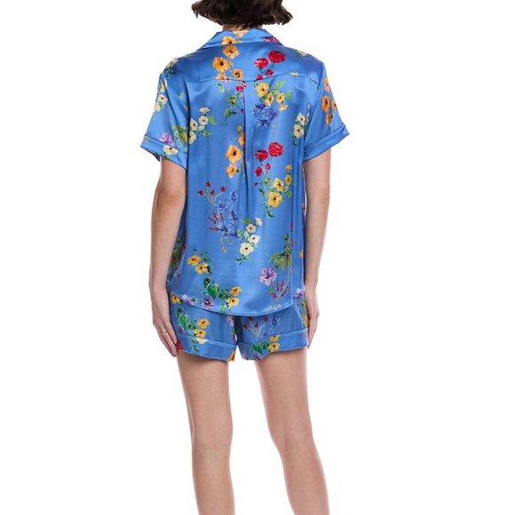 2 piece mulberry Silk Pajama Set XL - Picture 2 of 5